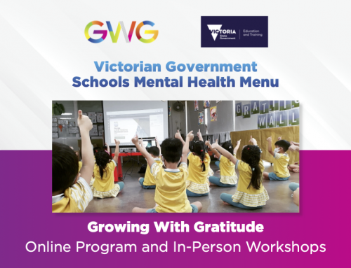 Growing With Gratitude on the Victorian Government Schools Mental Health Menu